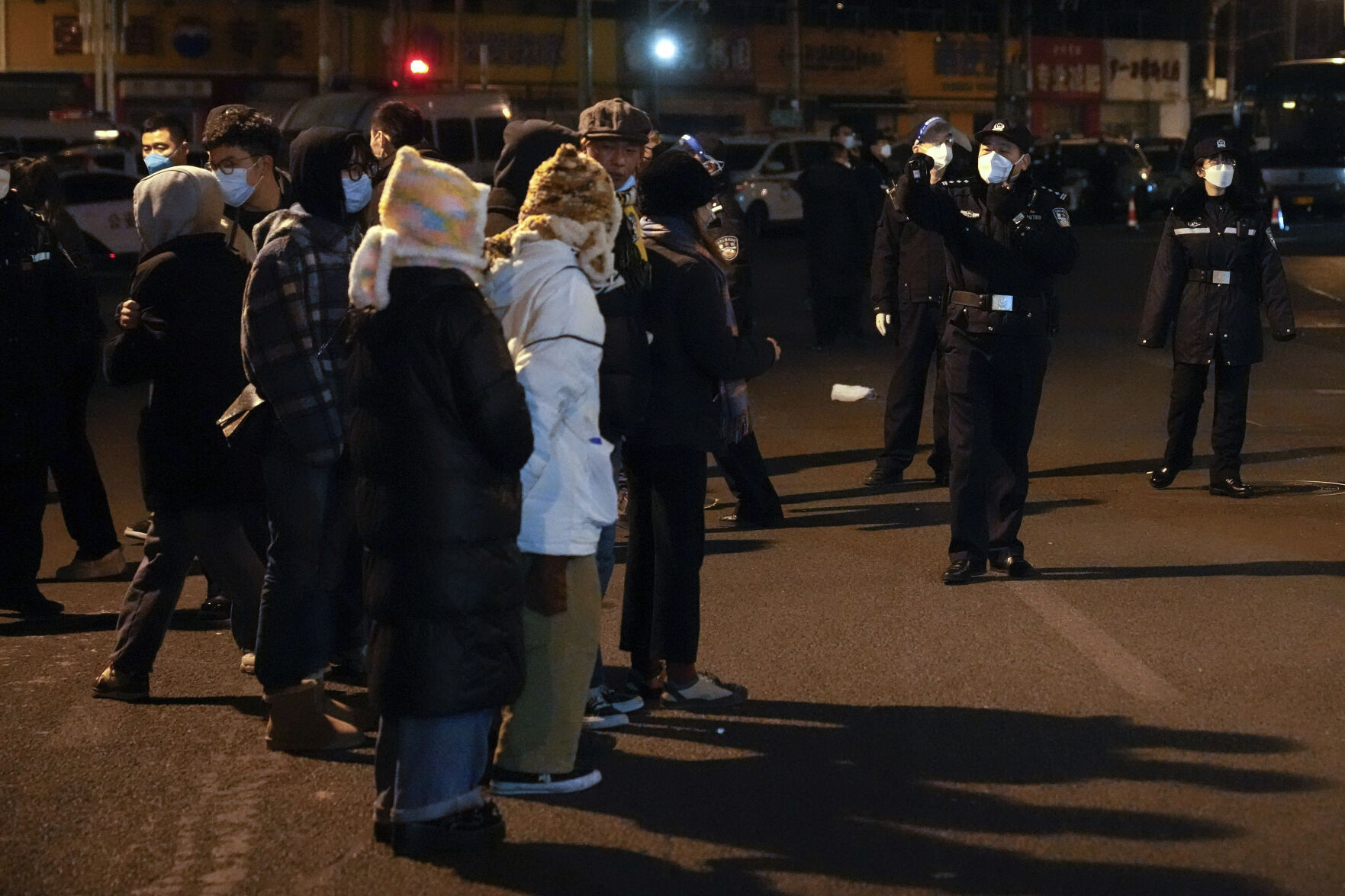 Virus Outbreak China Protest
